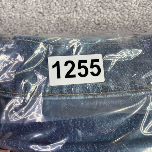 Gap Jeans Women’s 26 Blue Cheeky Straight High Rise Dark Wash Button Fly - Picture 10 of 10